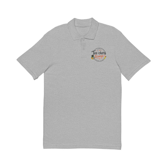 Embroidered Floral Logo Polo Shirt — "Tee-chef's Boutique"
