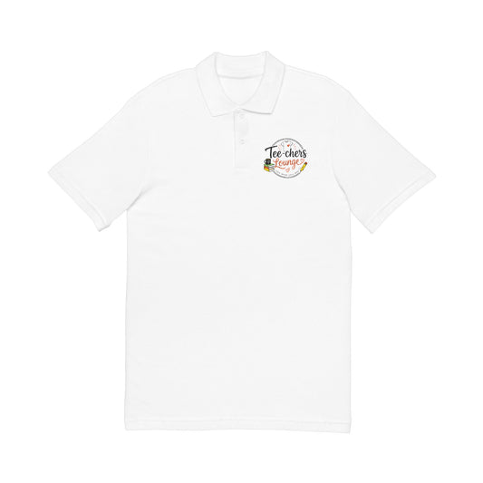 Embroidered Floral Logo Polo Shirt — "Tee-chef's Boutique"